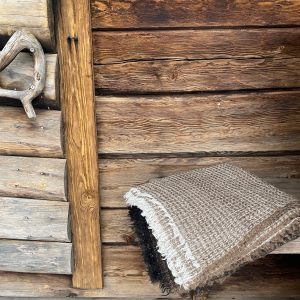 Villapeitto Vohveli, ruskea/vaalea